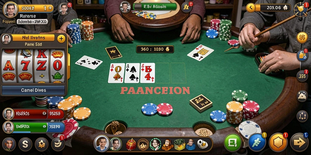 Screenshot ketiga menampilkan berbagai tema slot yang tersedia.