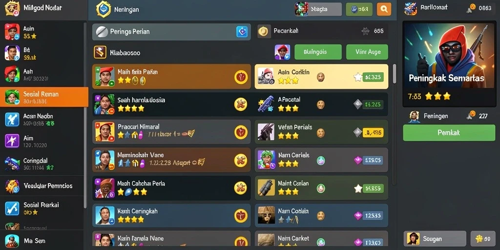 Event bulanan yang seru dan kompetitif.