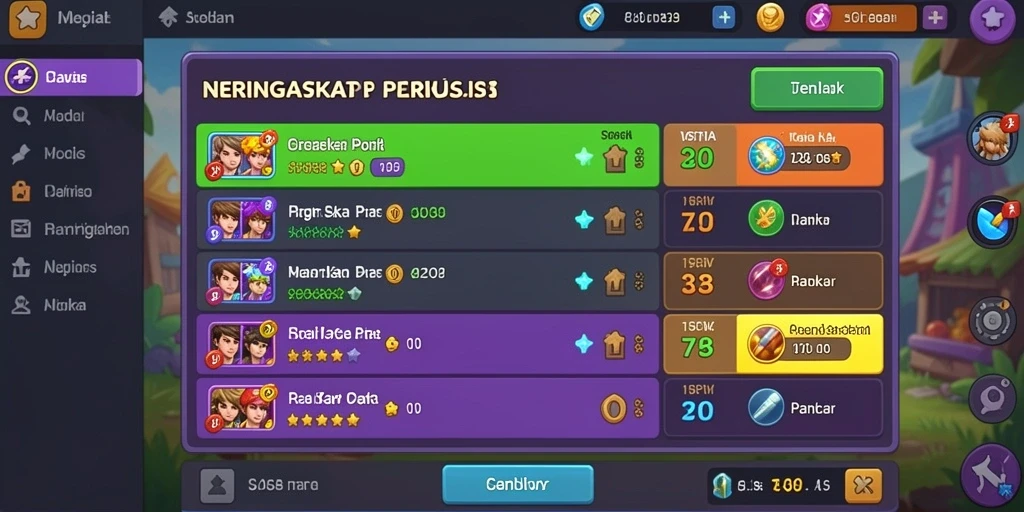 Beragam pilihan permainan yang menarik dan seru.