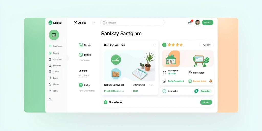 Tampilan menu yang intuitif dan mudah digunakan.