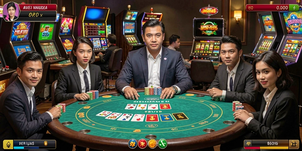 Fitur leaderboard untuk melihat skor pemain.