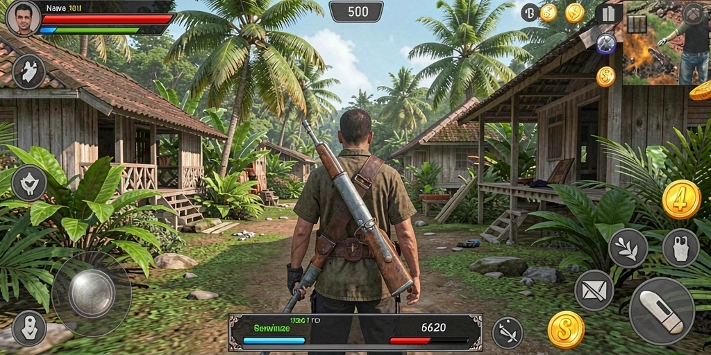 Gameplay seru dengan mode multiplayer yang kompetitif.