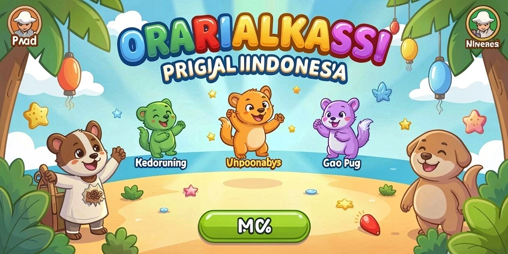 Karakter yang bervariasi dan menyenangkan.
