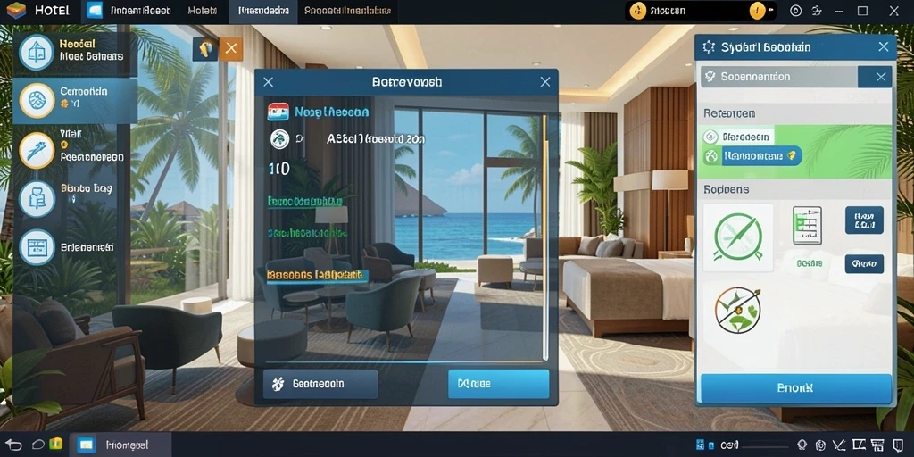 Screenshot dari mode multiplayer yang kompetitif.