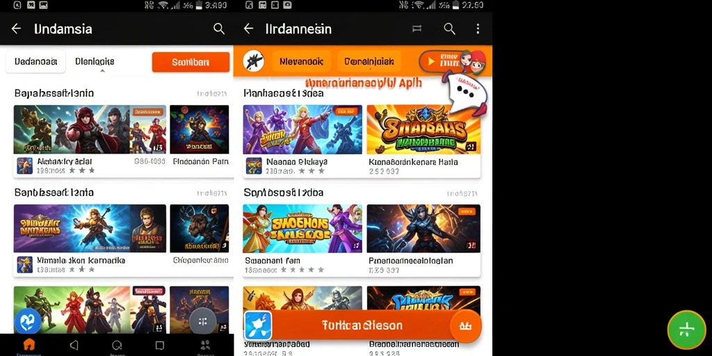 Misi dan tantangan yang menantang untuk dieksplorasi.