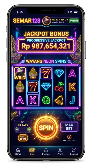 semar123 — layar beranda